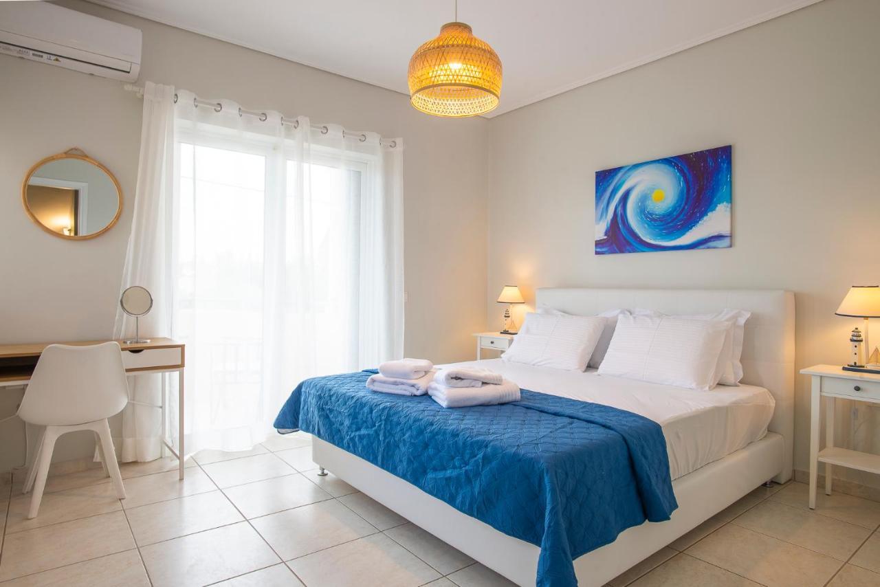 Kima: Relaxing Beach Home Next To Sparkling Waters Néa Mákri 外观 照片